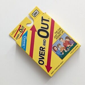 Over And Out Card Game Math Jax Makers Of Sequence Complete Vintage 2002 EUC